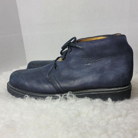 Havana Joe Panama Jack Men\'s Chukka Boots Size 17 EU 52 Blue Navy Leather main image 4